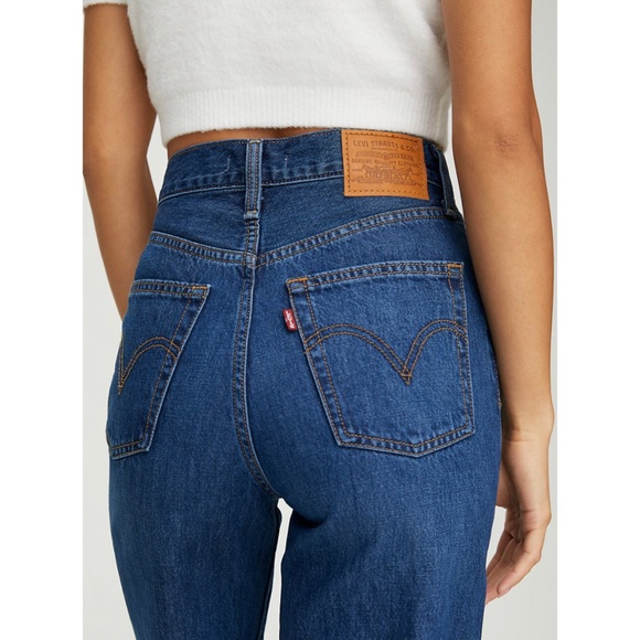 Levi's Ribcage Wide Leg Jean in High Times - Picture 7 of 10